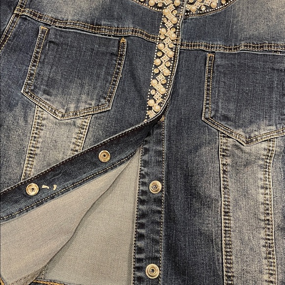 Embellished Jean Jacket - Picture 7 of 8